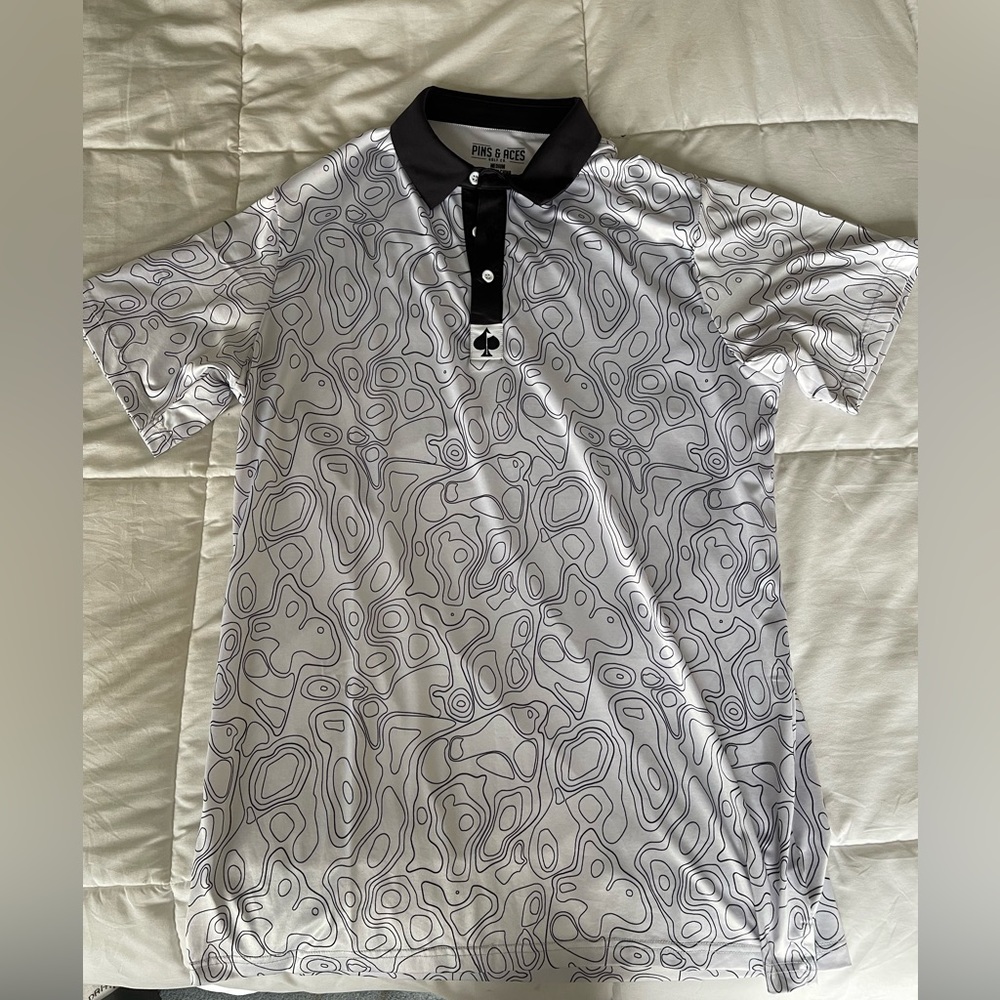 Pins and Aces polo
